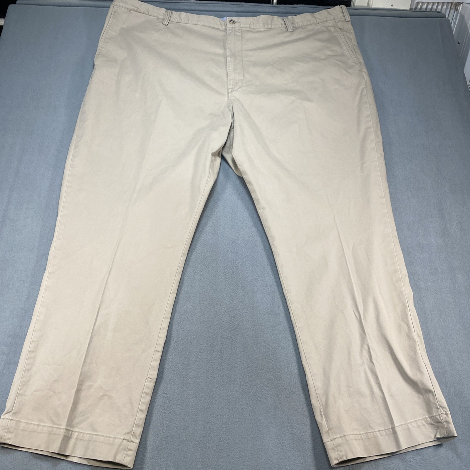 Polo Ralph Lauren Mens Khaki Chino Stretch Classic Fit 50b/30 Cotton Twill